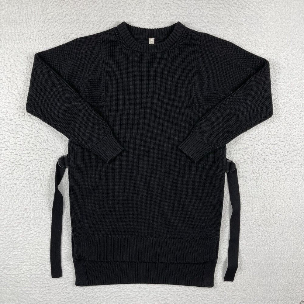 Athleta Sweater Womens XS Black West End Tunic Casual Commute Errands Workwear